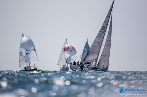 Third day of the Delta Lloyd North Sea Regatta, Scheveningen, the Netherlands, Saturday, 24th of May 2015.